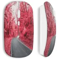 MANIACASE Souris sans fil Road red forest