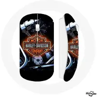 CAPACHEAP Souris Sans Fil Harley Davidson Compagnie automobile logo