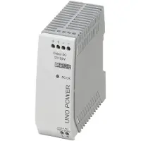 Phoenix Contact UNO-PS/1AC/12DC/55W DIN-skena nätaggregat 12 V/DC 4.6 A 55 W Antal utgångar:1 x Innehåll 1 st