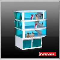 Carrera Toys Press Tower, Blå, Transparent, Vit