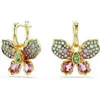 Swarovski Örhängen 'Idyllia' gul / guld / grön / rosa