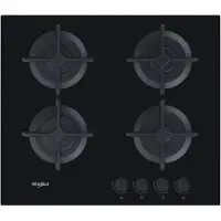Whirlpool Akt 616/nb Gasglasplatta 60 Cm 4 Brännare