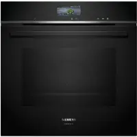 Siemens extraKlasse iQ700 HS736GDB1 - Ugn - med ångfunktion - inbyggd - Wi-Fi - fördjupning - bredd: 56 cm - djup: 55 cm - höjd: 58.5 cm - med själ...