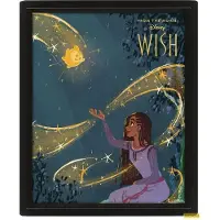 Ginza.se Wish: (Wish Come True) 3d Lenticular Poster (Framed)