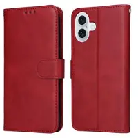 Mtp Products iPhone 17 Plånboksfodral med Stativ - Röd