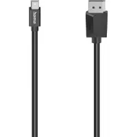 Hama Essential Line - DisplayPort-kabel - Mini DisplayPort (hane) till DisplayPort (hane) - DisplayPort 1.2 - 1.5 m - 4K60 Hz (4096 x 2160) stöd - svart