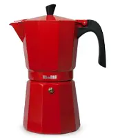 Ibili Espressokanna - IBILI - Bahia - Röd - 6 Koppar - Aluminium röd