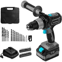 Cecotec Brushless Cecoraptor Perfect Impactdrill 4020 Brushless Ultra 20v 4000mah 2000 Rpm Elektrisk Skruvmejsel