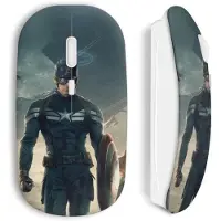 CAPACHEAP Souris Sans Fil Captain America wallpaper