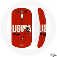 CAPACHEAP Souris Lisboa La Casa De Papel Sans Fil