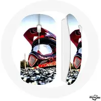 CAPACHEAP Souris Sans Fil Casque MotoCross