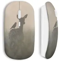 CAPACHEAP Souris Sans Fil Faon biche romantique