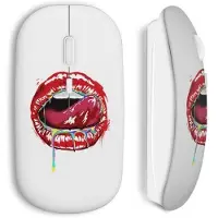 CAPACHEAP Souris sans Fil Kiss color
