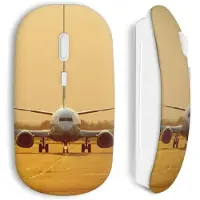 MANIACASE Souris Sans Fil Avion sunshine