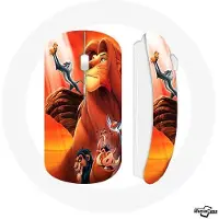 MANIACASE Souris Sans Fil Le Roi Lion Simba et Mufasa