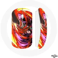 CAPACHEAP Souris Sans Fil Tanjiro fighting Kimetsu no Yaiba Anime