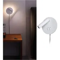 Paulmann 78918 LED-vägglampa LED 3.20 W Vit, Krom