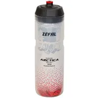Zéfal ARCTICA drickflaska 75 cl, silver/röd