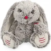 Kaloo Grå Leo Rabbit Musikalisk Prestige Leksak 31 Cm