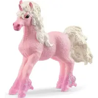 Schleich Bayala - Flower Unicorn Föl - H: 7,6 cm - 70832 - - One Size - Leksaksdjur