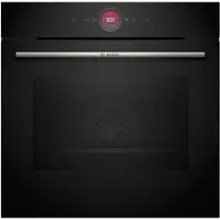 Bosch Serie | 8 HBG7721B1 - Ugn - inbyggd - fördjupning - bredd: 56 cm - djup: 55 cm - höjd: 58.5 cm - med självrengöring - Klass A+ - svart