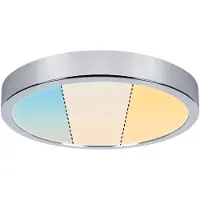 Paulmann LED taklampa Aviar, Förkromad / silver, Badrum, Syntetmaterial, Modern, LED-taklampa