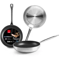 Jamon IBILI Gastronomy - Non-stick stekpanna i aluminium (24 cm) - Handtag Rostfritt stål - Special Gas