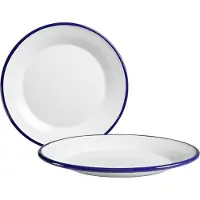 Jamon Ibili 901122 - TALLRIK - Platt tallrik Vit stål 22 cm