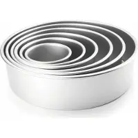 Jamon Ibili 815110 Extra Djup Rund Form 10 x 10 cm Alum. Anodiserad.