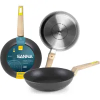 Jamon Stekpanna - IBILI - Sanna - 24 cm - Smidd aluminium - Non-stick - Kompatibel med alla spisar