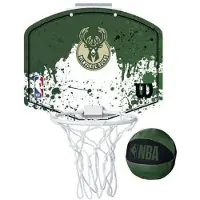 Wilson NBA Team Mini Hoop Milwaukee Bucks