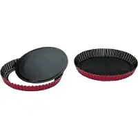 Ibili Pajform - IBILI - löstagbar botten - non-stick - 28 cm - röd prickig