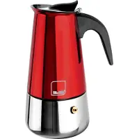 Ibili Moca Rosso Kaffebryggare 10 Koppar