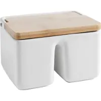Ibili Doble Ceramic Bamboo Saltkar