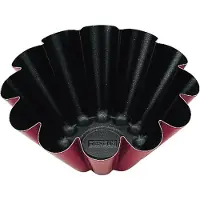 Jamon BRIOCHFORM 22 cm ALUMINIUM NON-STICK UTSIDA RÖD SPRÄCKLIG MED SVART - TÅL DISKMASKIN