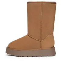 Gooce Snöboots 'Pikes' kastanjebrun