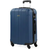 Itaca unisex. 771160-07 Trolley suitcase 63 navy (OSFA), Blue, Casual, ABS / Polycarbonate, Polypropylene