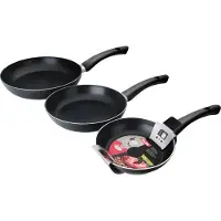 Ibili Indubasic 18-22-26 Cm Stekpanne Set