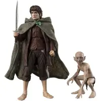Tamashii Nations Lord Of The Rings S.hfiguarts Actionfigurer Frodo Baggins &amp; Gollum