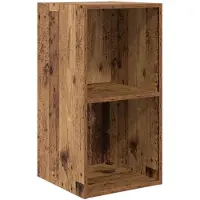 vidaXL TV-bänkset Gammalt trä 37 x 37 x 72 cm Konstruerat trä