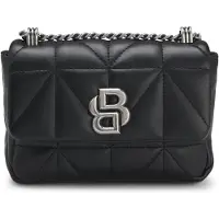 BOSS Small quilted shoulder bag with Double B monogram