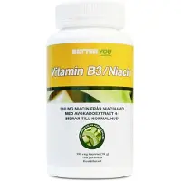 Better You Vitamin B3 Niacin 100 kapslar