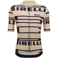 Santini Pirelli Korta ärmar Cykeltröja