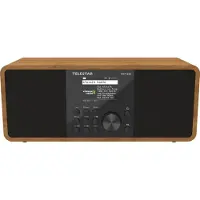 Telestar Internet-väskradio TOP 250 Holz DAB+, Internet, FM Trä