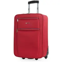 Itaca unisex. T71950-05 Travel Cabin 2 Wheeled Suitcase T71950 red -55x39x18cm (OSFA), Casual, Polyester