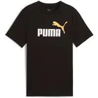 Puma for boy. 68577856 Essentials Colour T-shirt with No.1 logo black (152cm), Casual, Sport, Cotton, Multisport, Short sleeve, children's f