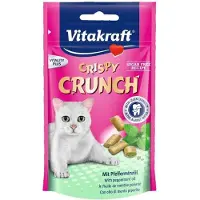 Vitakraft Crispy Crunch dental care kattgodis (60 g)