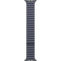 Apple - KlocKräm för smart klocka - 42mm - storlek M/L - marin - för Watch Hermès Series 7, Hermès Series 9, SE 3, Series 10, Series 11, Series 8, ...