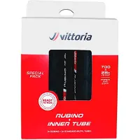 Vittoria 2x Rubino V G2.0 700c X 28 + 2x Tubes Landsvägsdäck