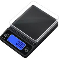 INF Smyckesvåg / kaffevåg / fickvåg med hög precision Black M 500g / 0.1g